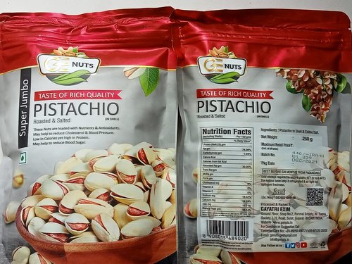 Pistachios Roasted Salted - GE Nuts